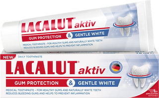 LACALUT AKTIV & WHITE Pastë dhëmbësh medicinale 75ml